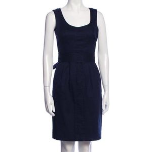 Tory Burch Belted Sheath Dress - XS